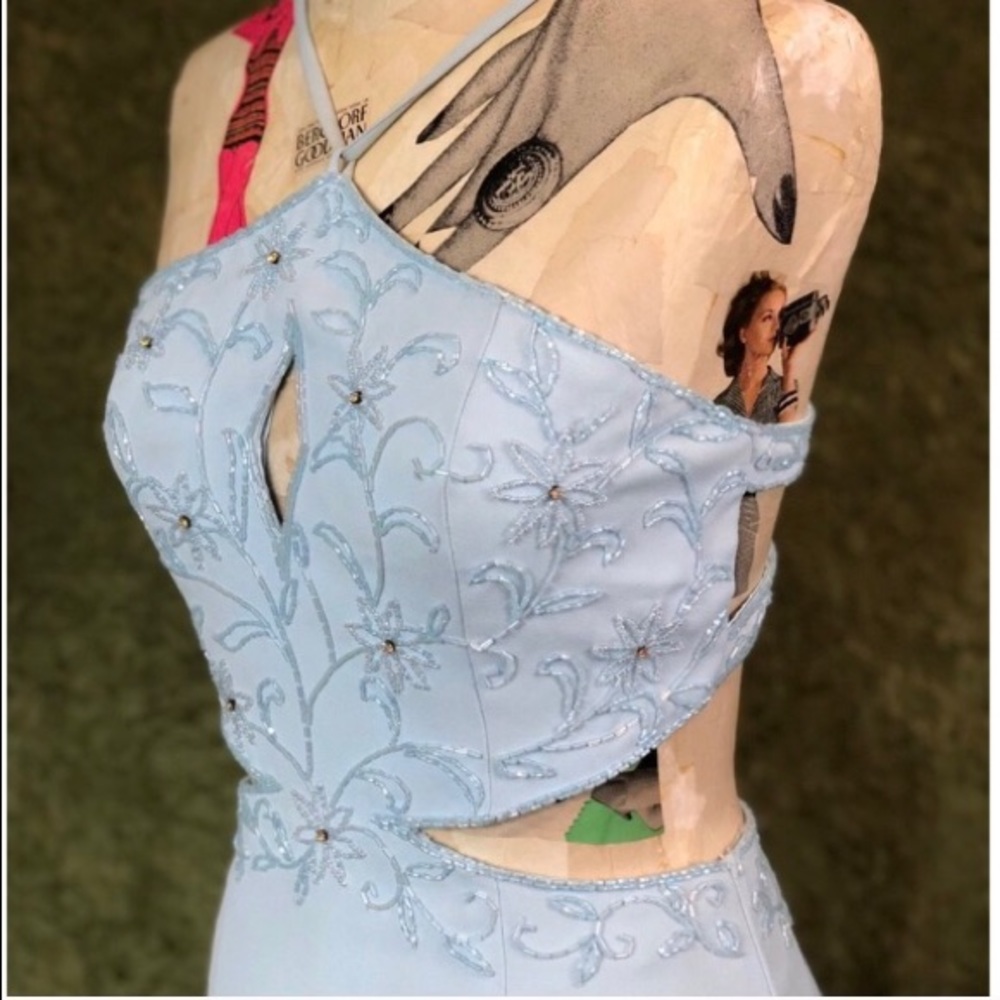 🥰Vintage Blue Prom Dress🥰